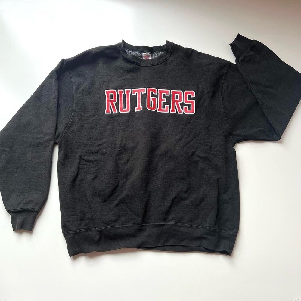 Vintage Thrifted Rutgers College Graphic Crewneck/Sweatshirt 🖤